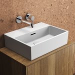 Ideal Standard Extra Umywalka ścienna 450x350 mm bez otworu na baterię Biały T391801