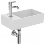 Ideal Standard Extra Umywalka ścienna 450x250 mm z otworem na baterię, Lewa Biały T392001