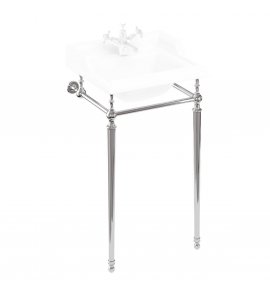Burlington Classic Stelaż pod umywalkę 42x40 chrom T52CHR