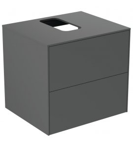 Ideal Standard Conca Szafka pod umywalkę 600x505 mm Antracyt mat T3940Y2