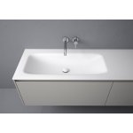 Inbani D1 Corian® Umywalka wpuszczana w blat 200x50 cm bialy mat/glacier white ST439T D1 