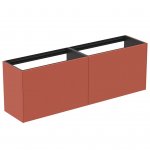 Ideal Standard Conca Szafka podwójna pod umywalkę bez blatu 1600x373 mm Pomarańczowy mat T3996Y3