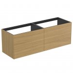Ideal Standard Conca Szafka podwójna pod umywalkę bez blatu 1600x505 mm Jasny dąb T3990Y6