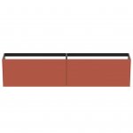 Ideal Standard Conca Szafka pod umywalkę bez blatu 2400x373 mm Pomarańczowy mat T4339Y3