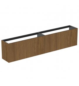 Ideal Standard Conca Szafka pod umywalkę bez blatu 2400x373 mm Ciemny orzech T4339Y5