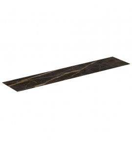 Ideal Standard Conca Blat ceramiczny pod umywalkę 2400x505 mm Marmur Black Desire T4343DG