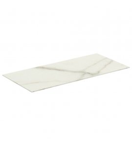 Ideal Standard Conca Blat ceramiczny pod umywalkę 800x373 mm Marmur Calacatta T4345DH