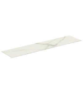 Ideal Standard Conca Blat ceramiczny pod umywalkę 1585x373 mm Marmur Calacatta T4348DH