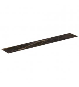 Ideal Standard Conca Blat ceramiczny pod umywalkę 2400x373 mm Marmur Black Desire T4350DG