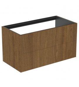 Ideal Standard Conca Szafka pod umywalkę bez blatu 1000x505 Ciemny orzech T4357Y5