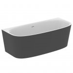 Ideal Standard Dea Wanna wolnostojąca typu Duo 180x80 Czarny mat T9940V3