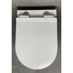 Alanad Kalambo WC wiszący bez kołnierza 51x35 cm z deską wolnoopadającą biały CMW-002BL