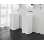 Nic Design Semplice Umywalka wolnostojąca 40x40 biały połysk 001373.001