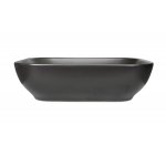      Olympia Ceramica Trend Umywalka 50x38 z korkiem czarny mat TRE42RE50023 WIETRZENIE MAGAZYNÓW!!