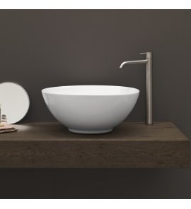 NIC Design Ciotole Umywalka nablatowa Ø46 cm Biały 001001.001