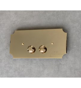 Bleu Provence Przycisk do systemu spłukiwania Geberit gold PLGB01OR