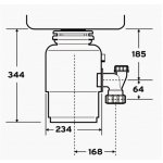 Insinkerator Evolution 250 Rozdrabniacz odpadków organicznych 78204T