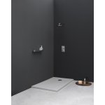 NIC Design Plaid Brodzik ceramiczny 80x110 biały mat 002496.003