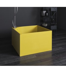 NIC Design Tub Wanna wolnostojąca 100x100 senape matt 014234.053