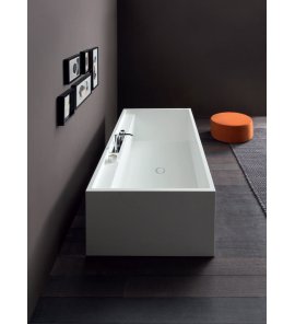 NIC Design Pool Maxi Wanna do zabudowy 90x180 biały 014473.001