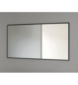 NIC Design Lustro ścienne prostokątne 70x130 czarny mat 012790.064