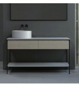 NIC Design Zestaw Bridge cemento/rovere naturale/czarny mat BRIDGECRN