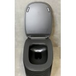 Eto Ub Miska WC Wisząca z deską wolnoopadającą Czarny mat 00729108+00759008