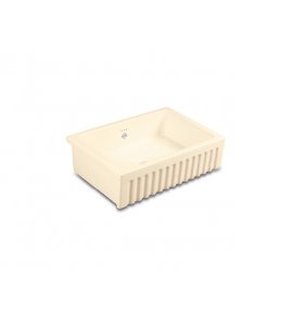 Shaws Bowland 600 Zlew jednokomorowy 59,5x46,5 cm Biszkoptowy SO0600010PN