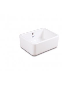 Shaws Butler 600 Zlew jednokomorowy 59,5x46 cm Biały SCBU600WH