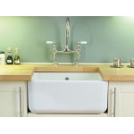 Shaws Butler 900 Zlew jednokomorowy 83,8x46 cm Biały SCBU900WH