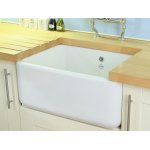 Shaws Butler 900 Zlew jednokomorowy 83,8x46 cm Biały SCBU900WH