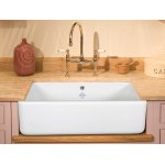 Shaws Butler 900 Zlew jednokomorowy 83,8x46 cm Biały SCBU900WH