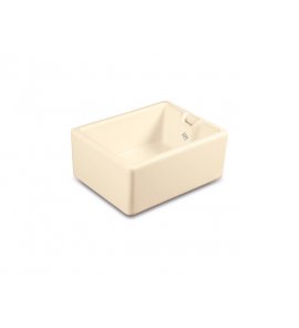 Shaws Pennine Zlew jednokomorowy 59,5x46 cm Biszkoptowy SO0900010PN