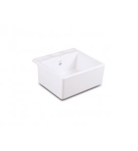 Shaws Ribblesdale Zlew jednokomorowy 59,5x54,7 cm Biały SO4100010WH