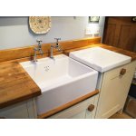 Shaws Ribblesdale Zlew jednokomorowy 59,5x54,7 cm Biały SO4100010WH