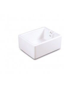 Shaws Belfast Zlew jednokomorowy 59,5x46 cm Biały SCBE600WH