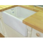 Shaws Belfast Zlew jednokomorowy 59,5x46 cm Biały SCBE600WH