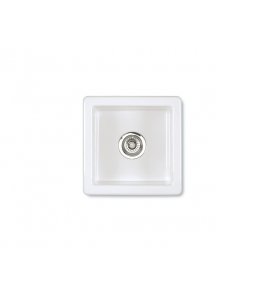 Shaws Belthorn Zlew jednokomorowy 38,1x38,1 cm Biały SBEL381WH