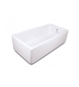 Shaws Butler 1000 Zlew jednokomorowy 91,4x46 cm Biały SCBU101WH