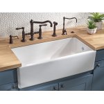 Shaws Butler 1000 Zlew jednokomorowy 91,4x46 cm Biały SCBU101WH