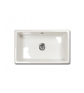 Shaws Inset 800 Zlew jednokomorowy 76x46 cm Biały SCIN760WH