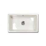 Shaws Inset 800 Zlew jednokomorowy 76x46 cm Biały SCIN760WH