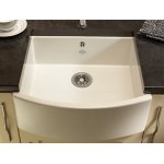 Shaws Waterside 600 Zlew jednokomorowy 59,7x53 cm Biszkoptowy SCWT595PN