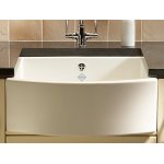 Shaws Waterside 600 Zlew jednokomorowy 59,7x53 cm Biszkoptowy SCWT595PN