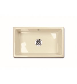Shaws Inset 800 Zlew jednokomorowy 76x46 cm Biszkoptowy SCIN760PN