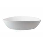 Galatea Smooth Umywalka stawiana na blat owalna 60x35 cm biały połysk GAQS1U WIETRZENIE MAGAZYNÓW!!