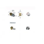 Hotbath Cobber Zawór odcinający element zewnętrzny Aged iron CB010H.AI
