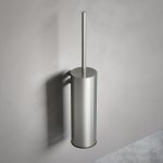 Hotbath Archie Szczotka do WC ścienna Steel Brushed ARA11.IX
