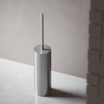 Hotbath Archie Szczotka do WC wolnostojąca Steel Brushed ARA12.IX