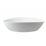 Galatea Smooth Umywalka stawiana na blat owalna 60x35 cm biały mat GAQS1UM 